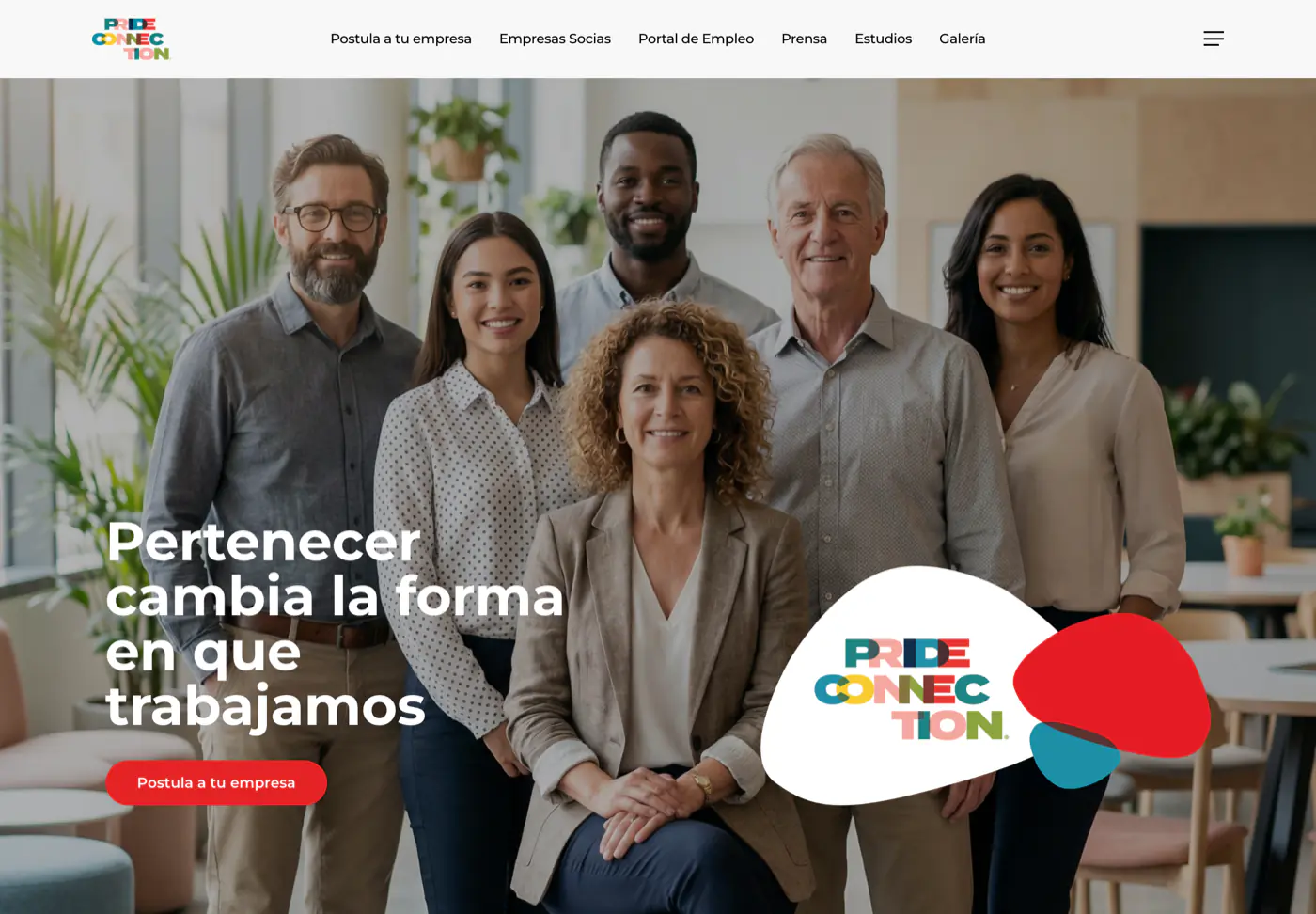 Sitio de Pride Connection Chile
